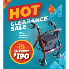 CLEARANCE - Bariatric Rollator