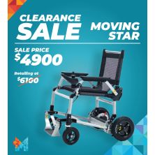 CLEARANCE - Moving Star Wheelchair