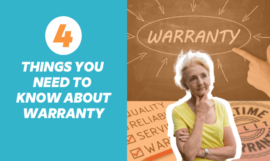 Four Things You Need To Know About Warranty